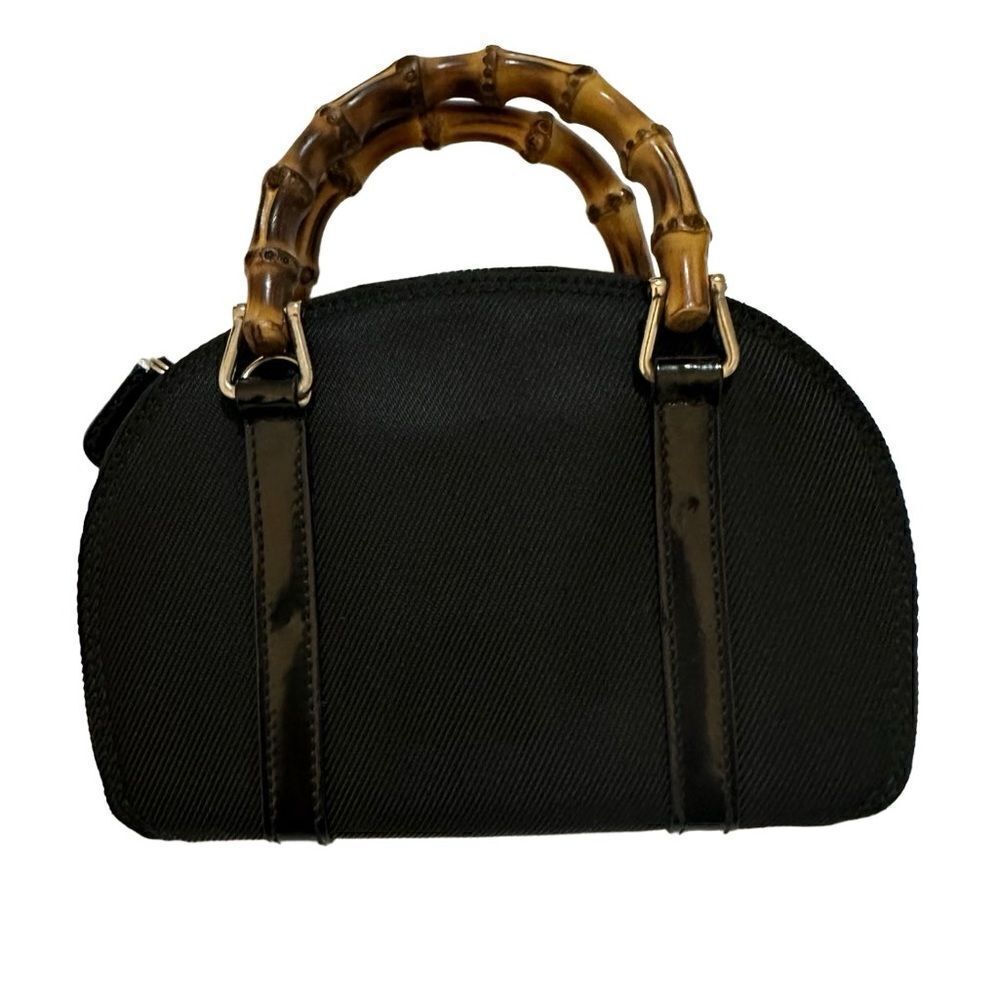 Gucci mini bag with bamboo handle and strap - Picture 4 of 16